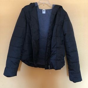 NSF black puffer jacket